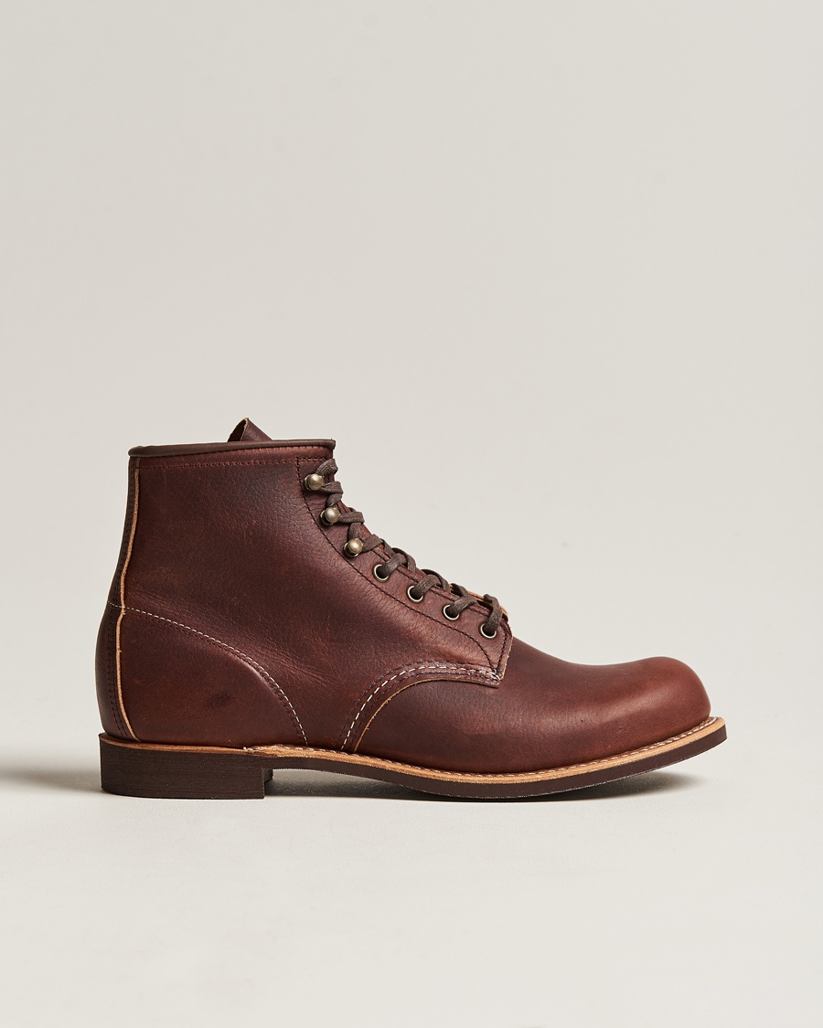 Red Wing Shoes Blacksmith Boot Briar Oil Slick Leather – Braun