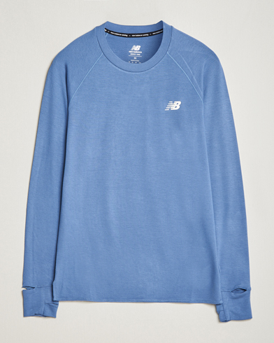 Herren |  | New Balance | Running Q Speed Jacquard Long Sleeve T-Shirt Mercury Blue