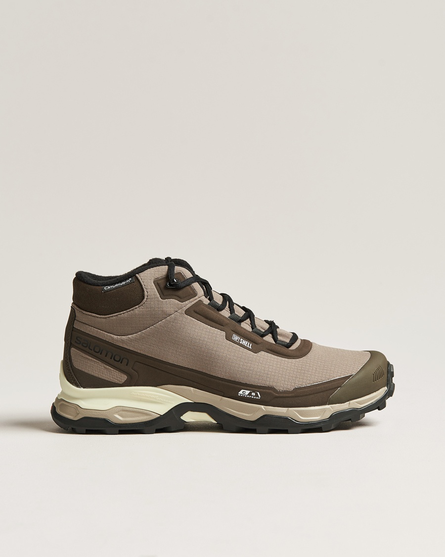 Salomon Shelter CSWP Boots Falcon/Vintage Khaki - Braun - Wanderschuhe - Grösse: UK7