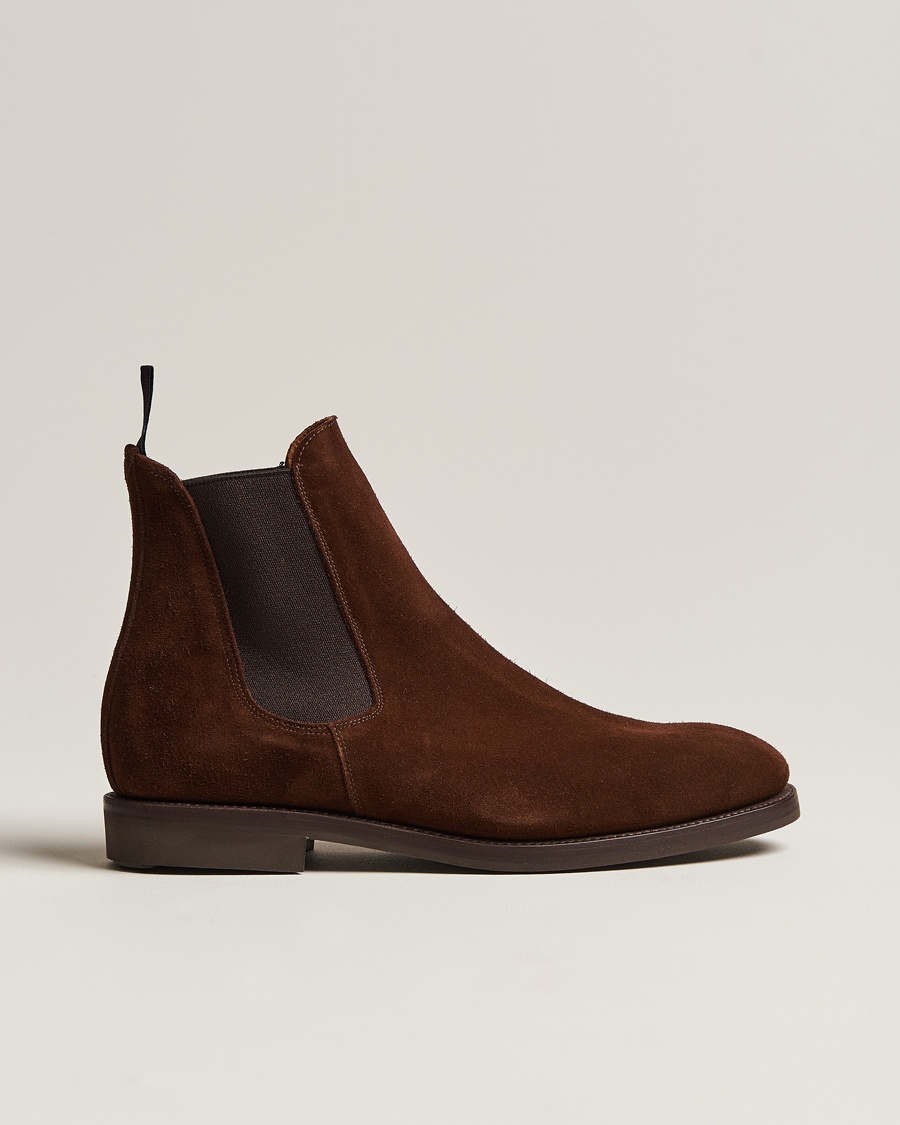 Herren | Sale | Sanders | Liam Chelsea Boot Polo Snuff Suede