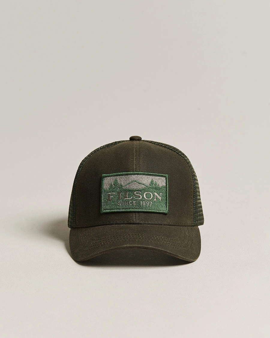 Filson Logger Mesh Cap Otter Green – Grün