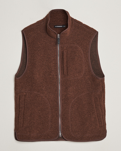 Herren | Fleecepullover | J.Lindeberg | Duncan Wool Fleece Vest Delicioso