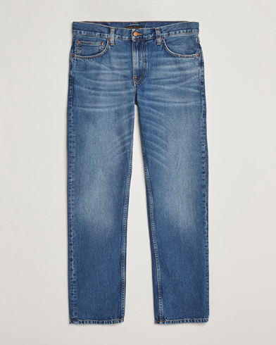 Herren | Straight leg | Nudie Jeans | Gritty Jackson Jeans Blue Traces