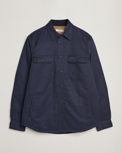 Herren | Jacken | Nudie Jeans | Glenn Padded Shirt Jacket Navy