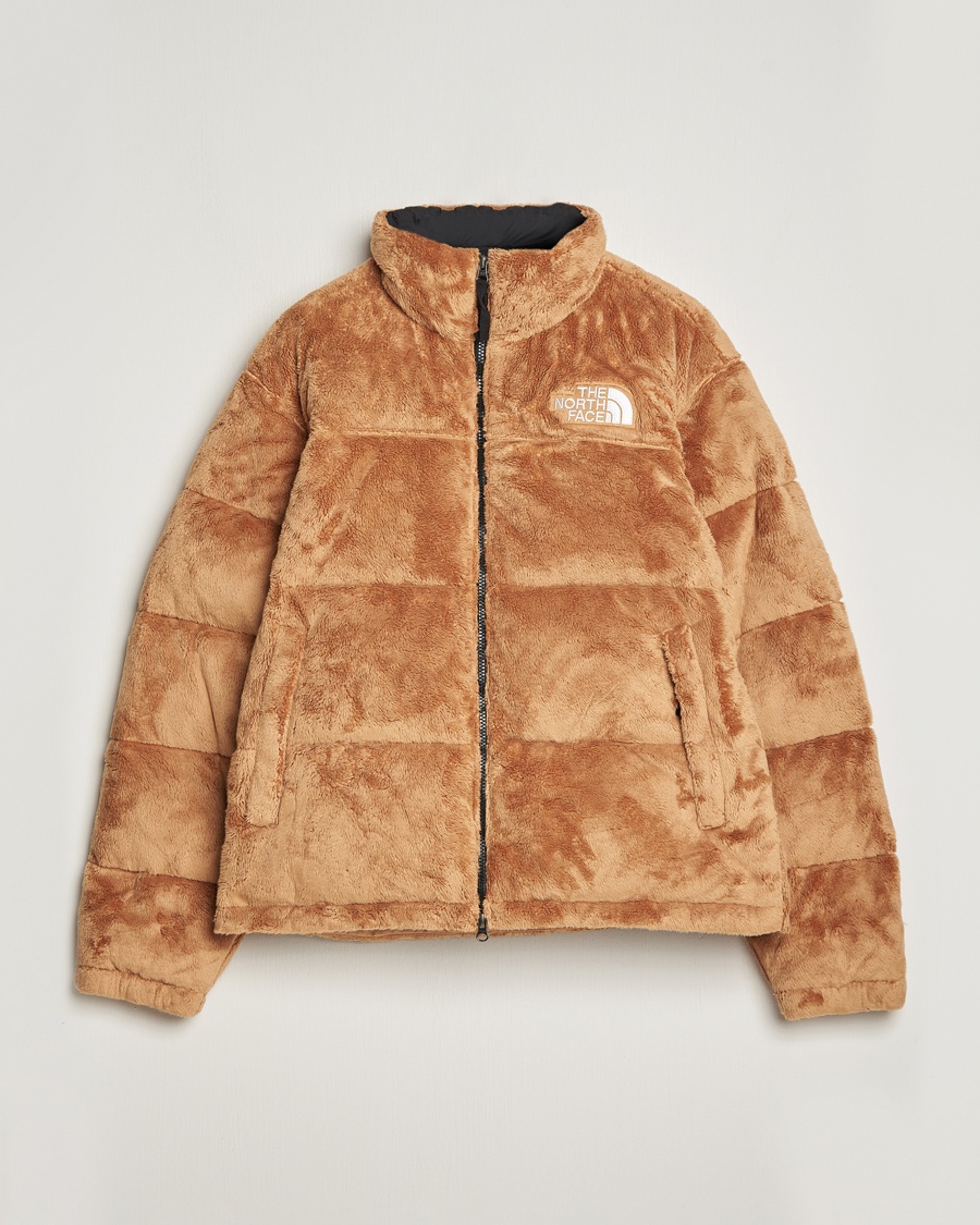 urbThe North Face 1996 Retro Nuptse Fleece Velour Jacket Almond Butter - Braun - Daunenjacke - Grösse: L