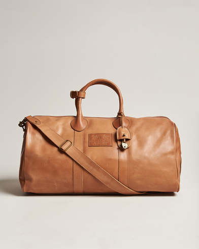Herren |  | Polo Ralph Lauren | Leather Duffle Bag  Tan