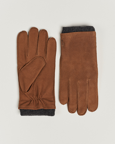 Herren |  | Polo Ralph Lauren | Leather Gloves Tan
