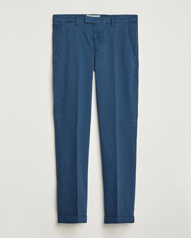 Herren |  | Briglia 1949 | Slim Fit Cotton Stretch Chino Steel Blue