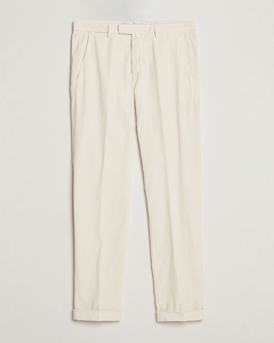 Herren |  | Briglia 1949 | Slim Fit Corduroy Trousers Off White