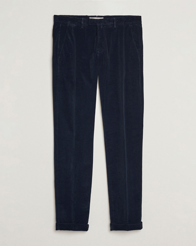 Herren |  | Briglia 1949 | Slim Fit Corduroy Trousers Navy