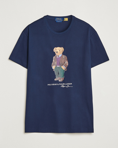 Herren |  | Polo Ralph Lauren | Printed Heritage Bear T-Shirt Cruise Navy