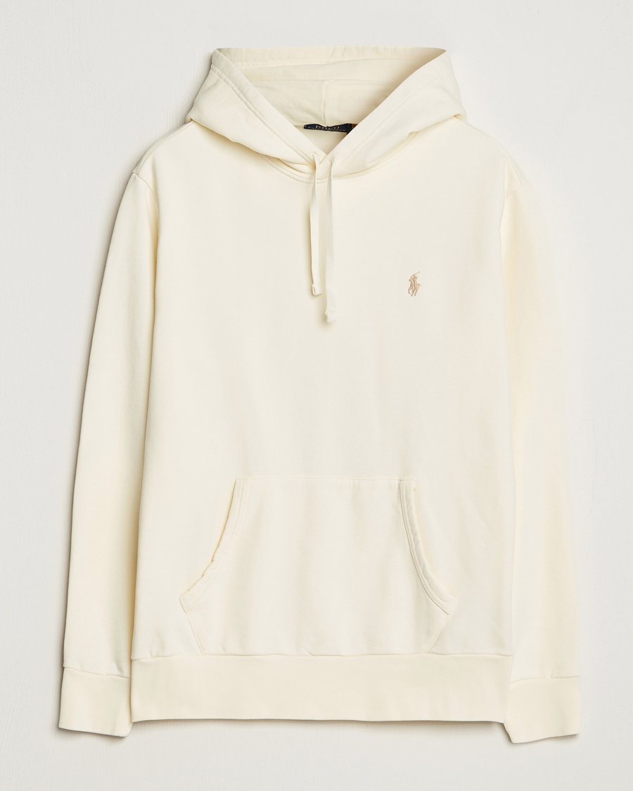 Polo Ralph Lauren Loopback Terry Hoodie Clubhouse Cream – Weiß