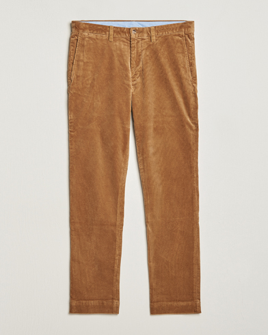 Herren | Cordhosen | Polo Ralph Lauren | Bedford Slim Fit Corduroy Trousers Golden Brown