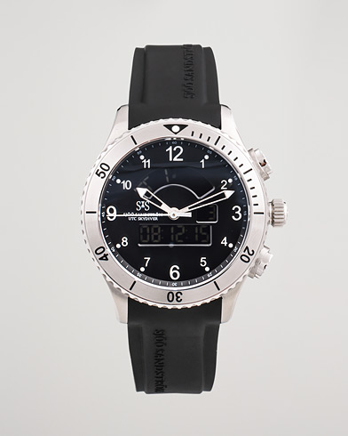 Herren | Pre-Owned & Vintage Watches | Sjöö Sandström Pre-Owned | UTC Skydiver 017401 Steel Black