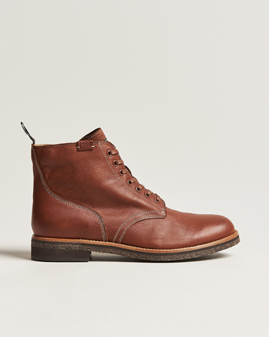 Herren |  | Polo Ralph Lauren | RL Oiled Leather Boot Peanut