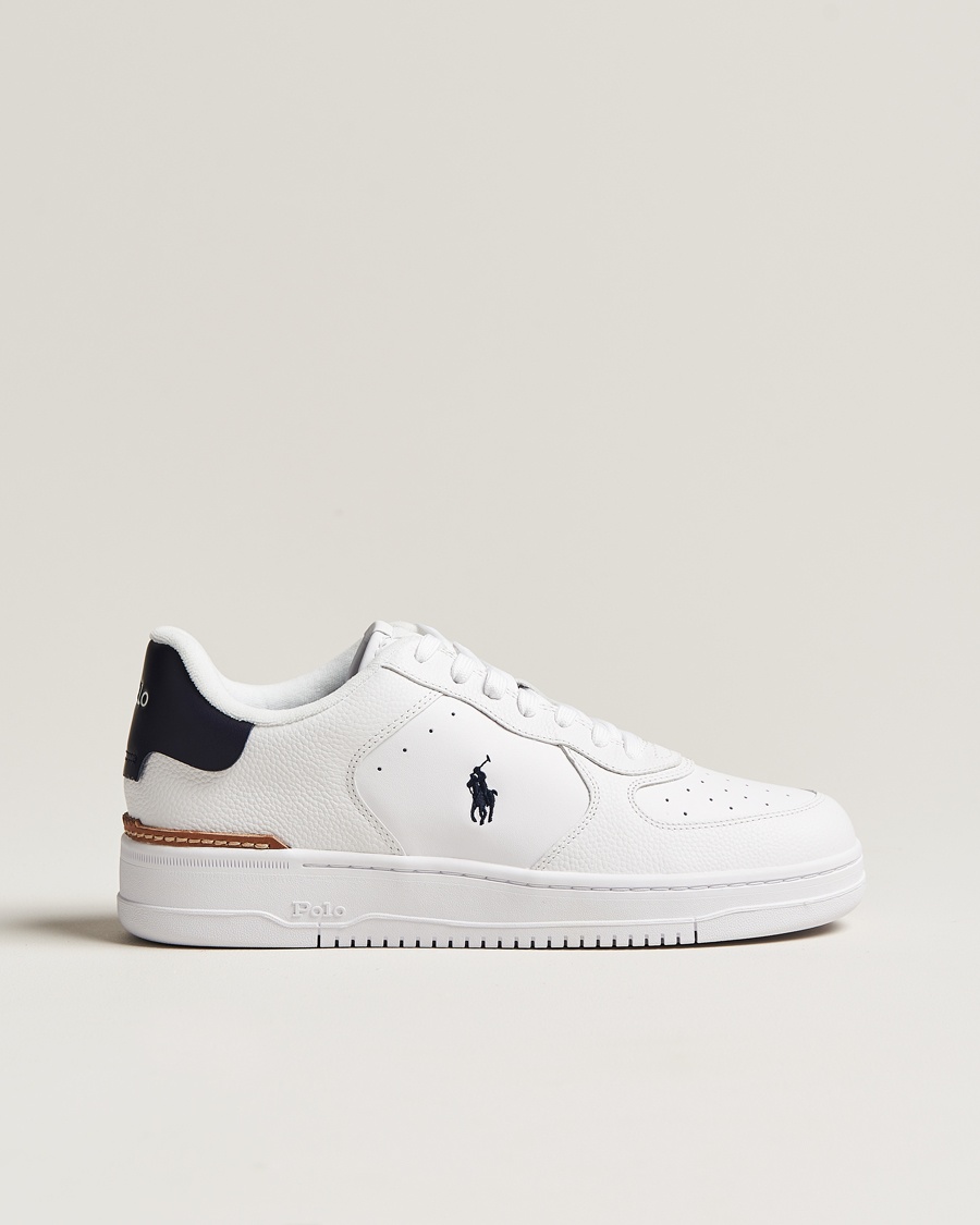 Herren | | Polo Ralph Lauren | Masters Court Sneaker White/Navy