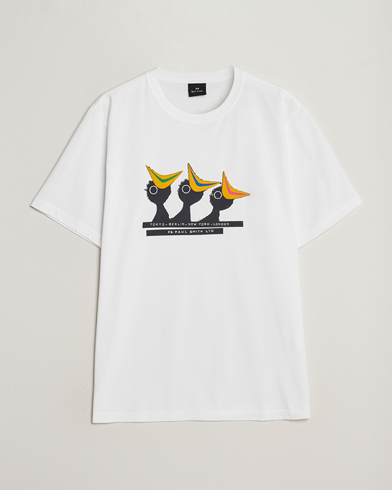 Herren |  | PS Paul Smith | Birds Crew Neck T-Shirt White