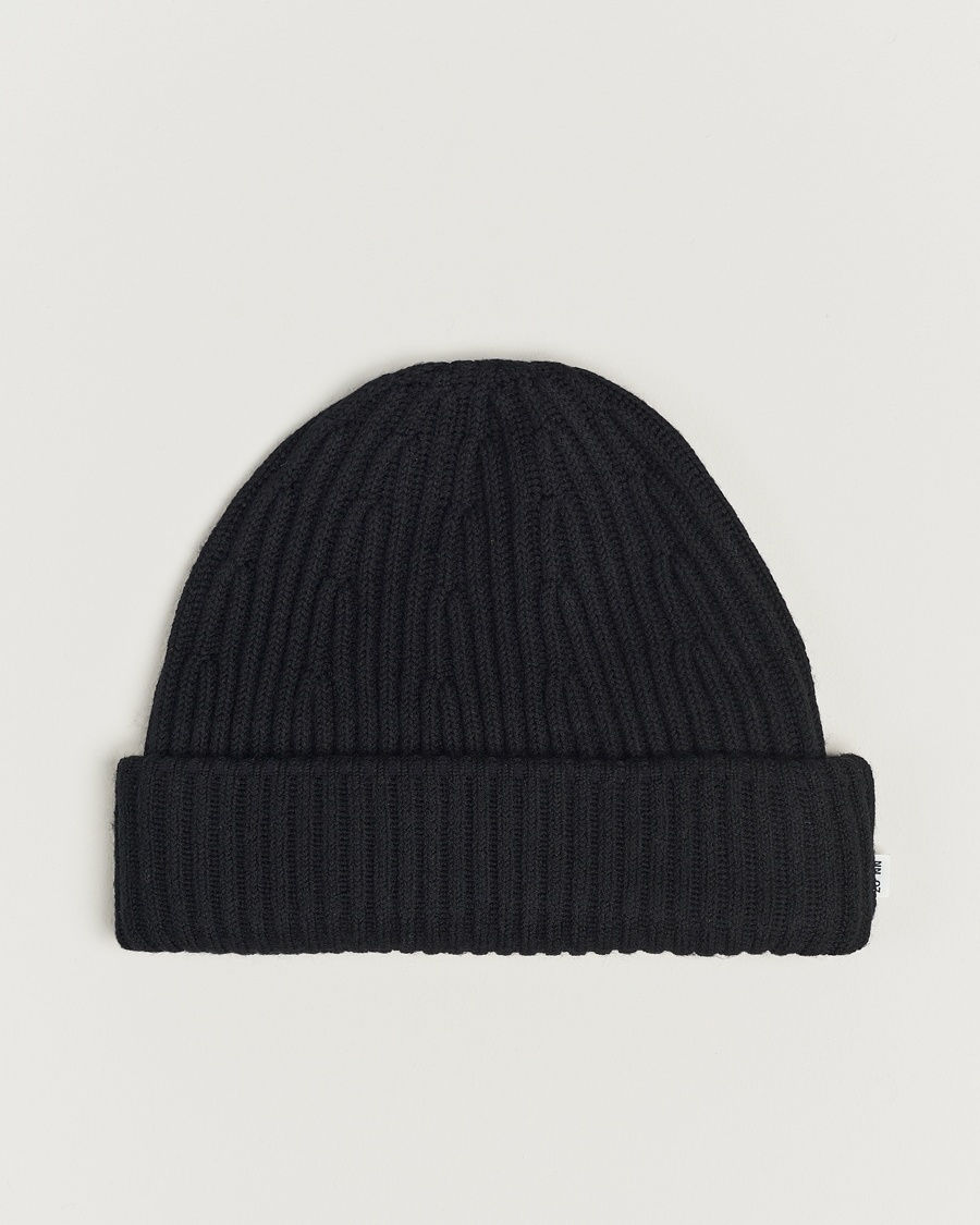 NN07 Ribbed Hat Black