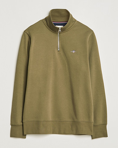 Herren |  | GANT | Original Half Zip Sweater Juniper Green