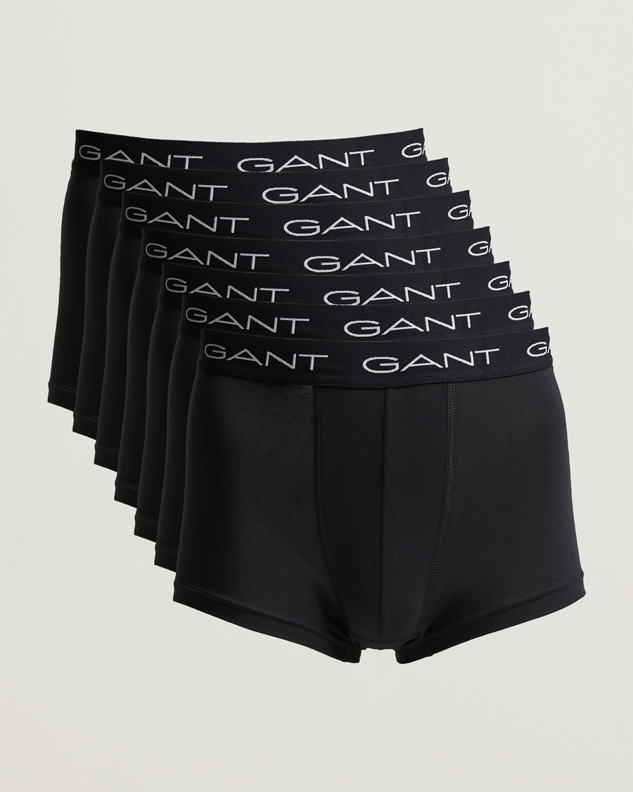 GANT 7-Pack Trunk Black - Schwarz - Unterhose - Grösse: L