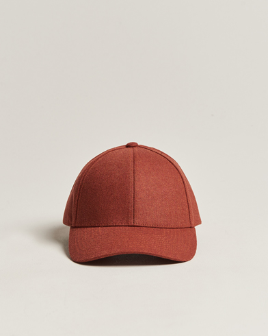 Herren |  | Varsity Headwear | Flannel Baseball Cap Coppo Orange