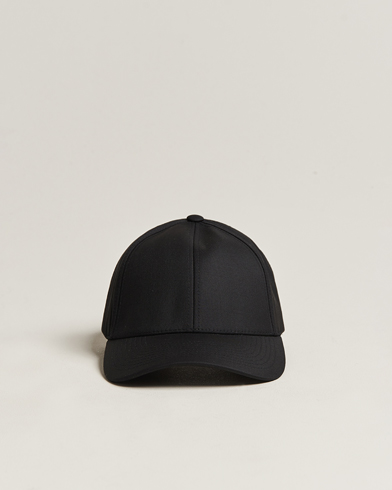 Herren |  | Varsity Headwear | Wool Tech Baseball Cap Black