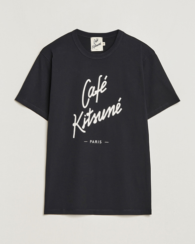 Herren |  | Café Kitsuné | Crew T-Shirt Black