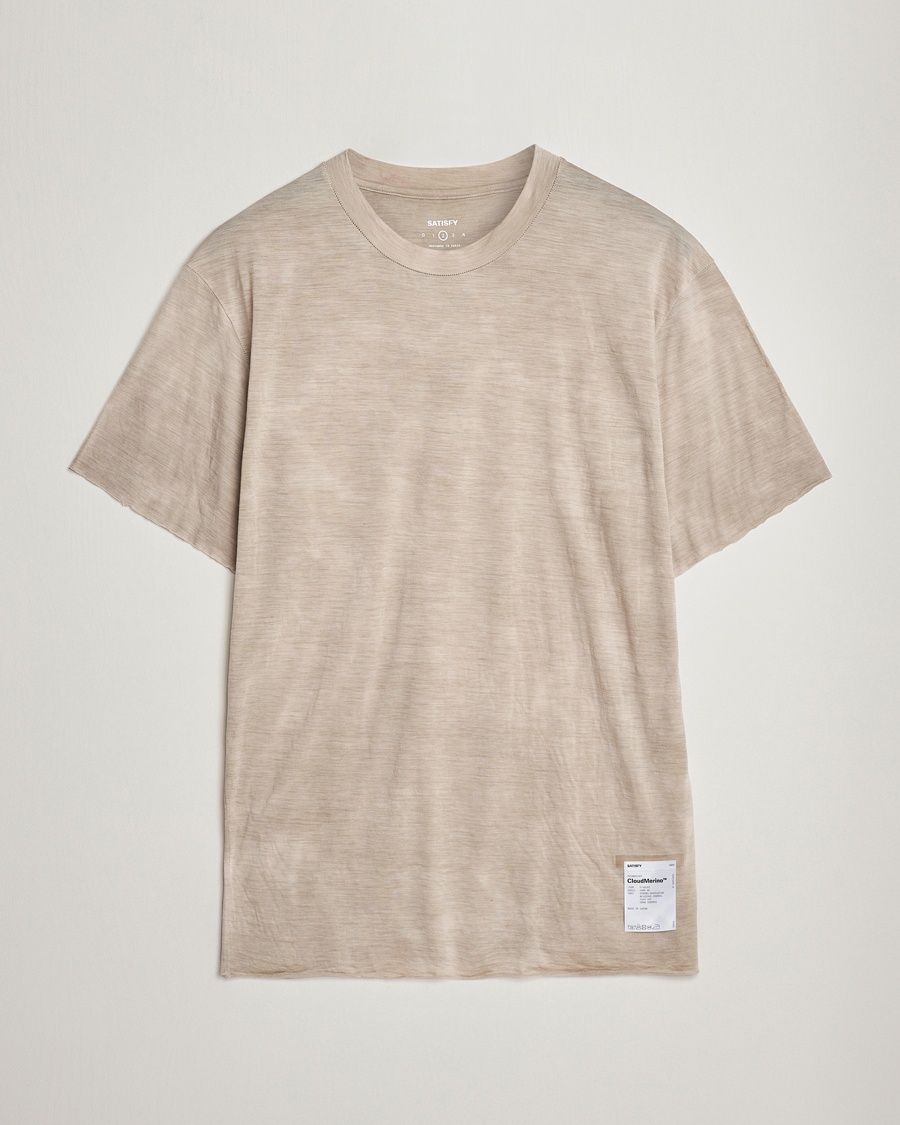 Herren | Satisfy | Satisfy | CloudMerino T-Shirt Sun Bleached Greige