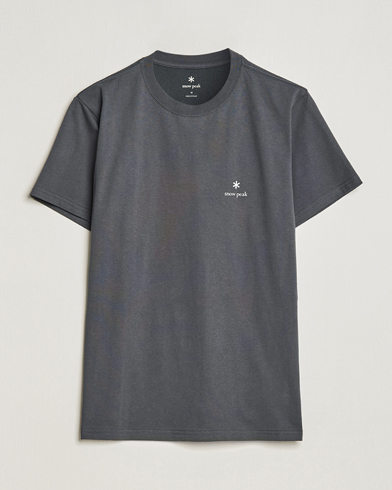 Herren | Outdoor | Snow Peak | Logo T-Shirt Charcoal