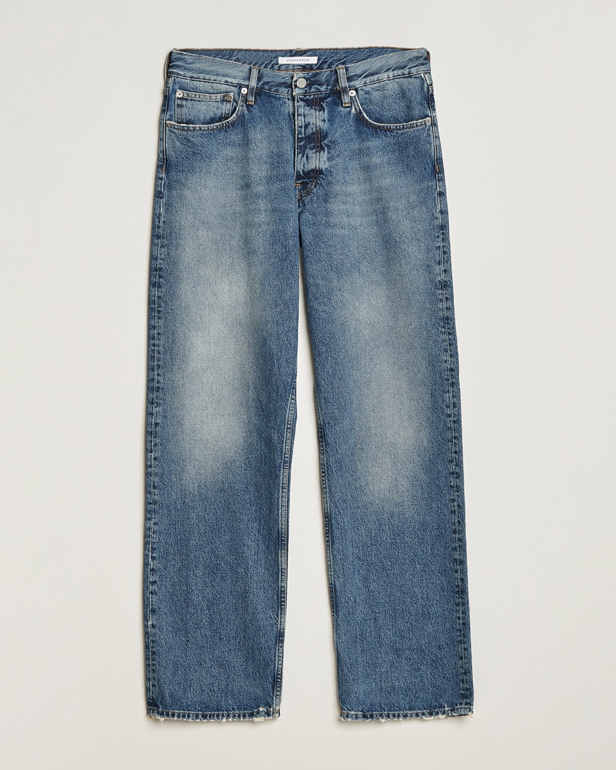  Loose Jeans Mid Blue