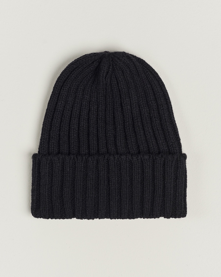 BEAMS PLUS Wool Watch Hat Black