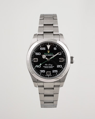 Herren | Pre-Owned & Vintage Watches | Rolex Pre-Owned | Air-King Steel Black 116900