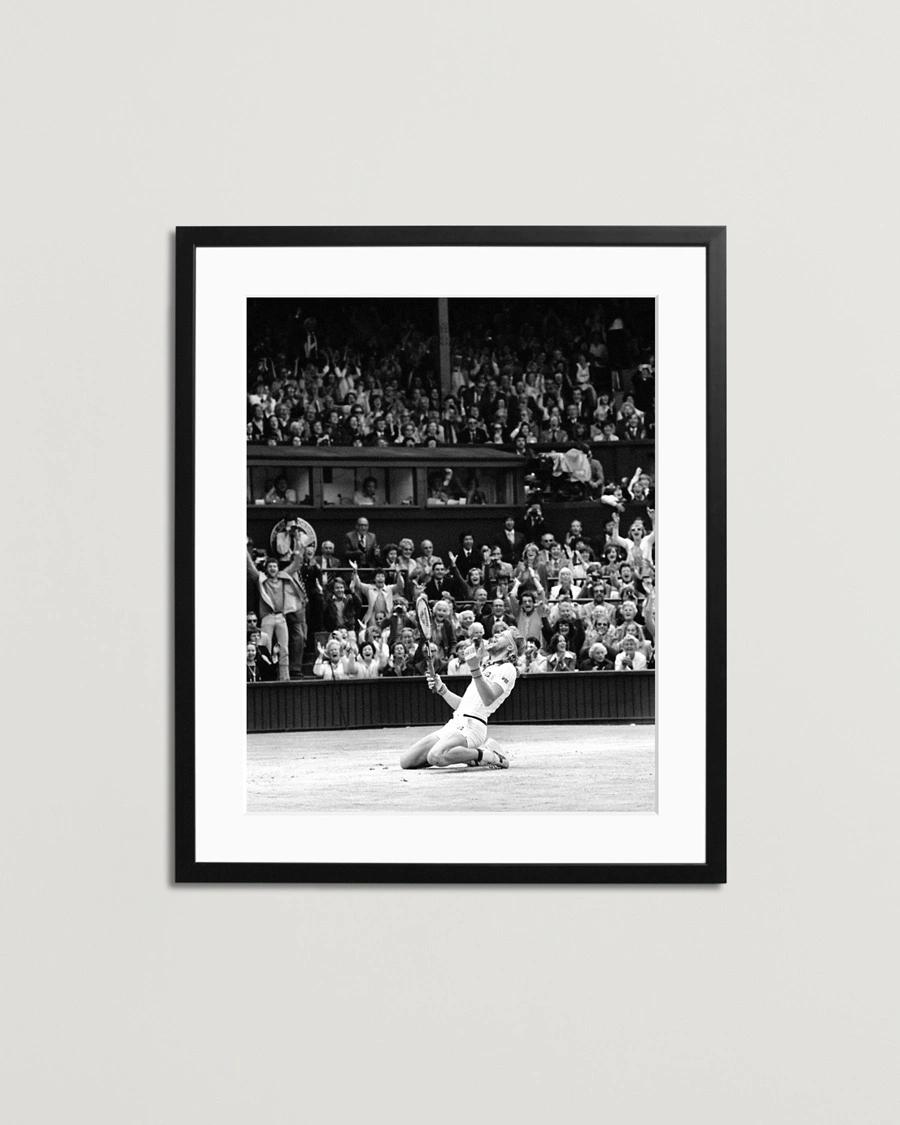 Sonic Editions Framed Borg's 5th Wimbledon Title, 1980