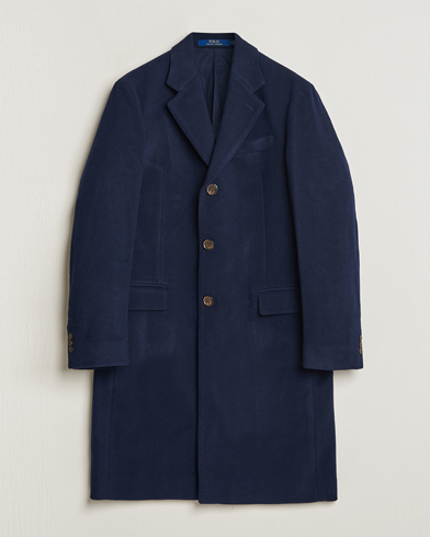 Herren |  | Polo Ralph Lauren | Paddock Wool Melton Coat Navy