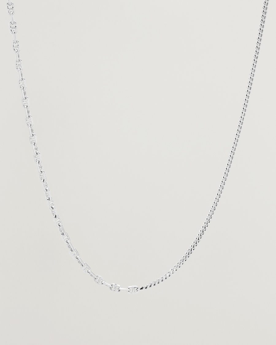 Tom Wood Rue Chain Necklace Silver – Silber