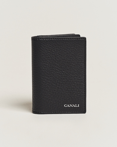 Herren | Neue Produktbilder | Canali | Grain Leather Billfold Black