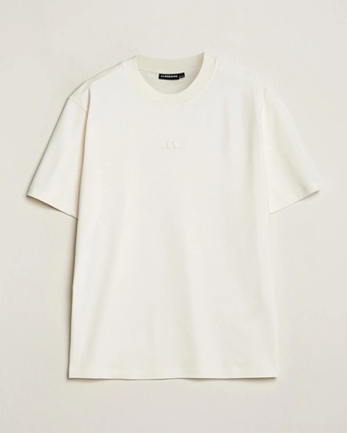 Herren |  | J.Lindeberg | Adnan Logo Mock Neck T-Shirt Cloud White