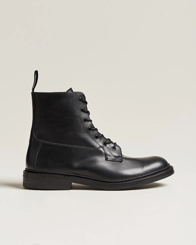 Herren | Tricker's | Tricker's | Burford Dainite Country Boots Black Calf