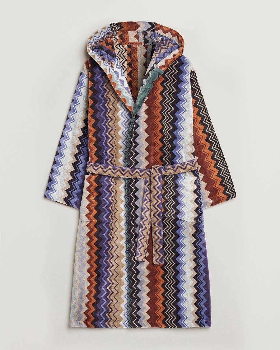 Missoni Home Giacomo Bathrobe Verde Multi – Mehrfarbig