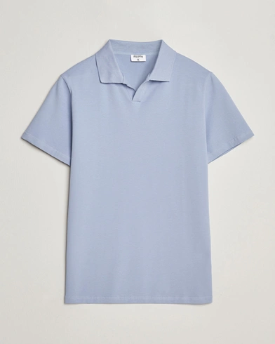 Herren | Kleidung | Filippa K | Soft Lycra Polo T-Shirt Faded Blue