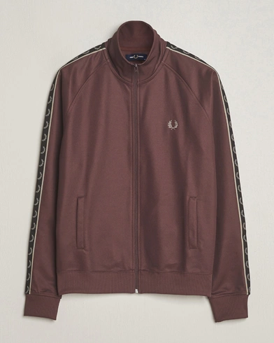 Herren |  | Fred Perry | Taped Track Jacket Brick Red