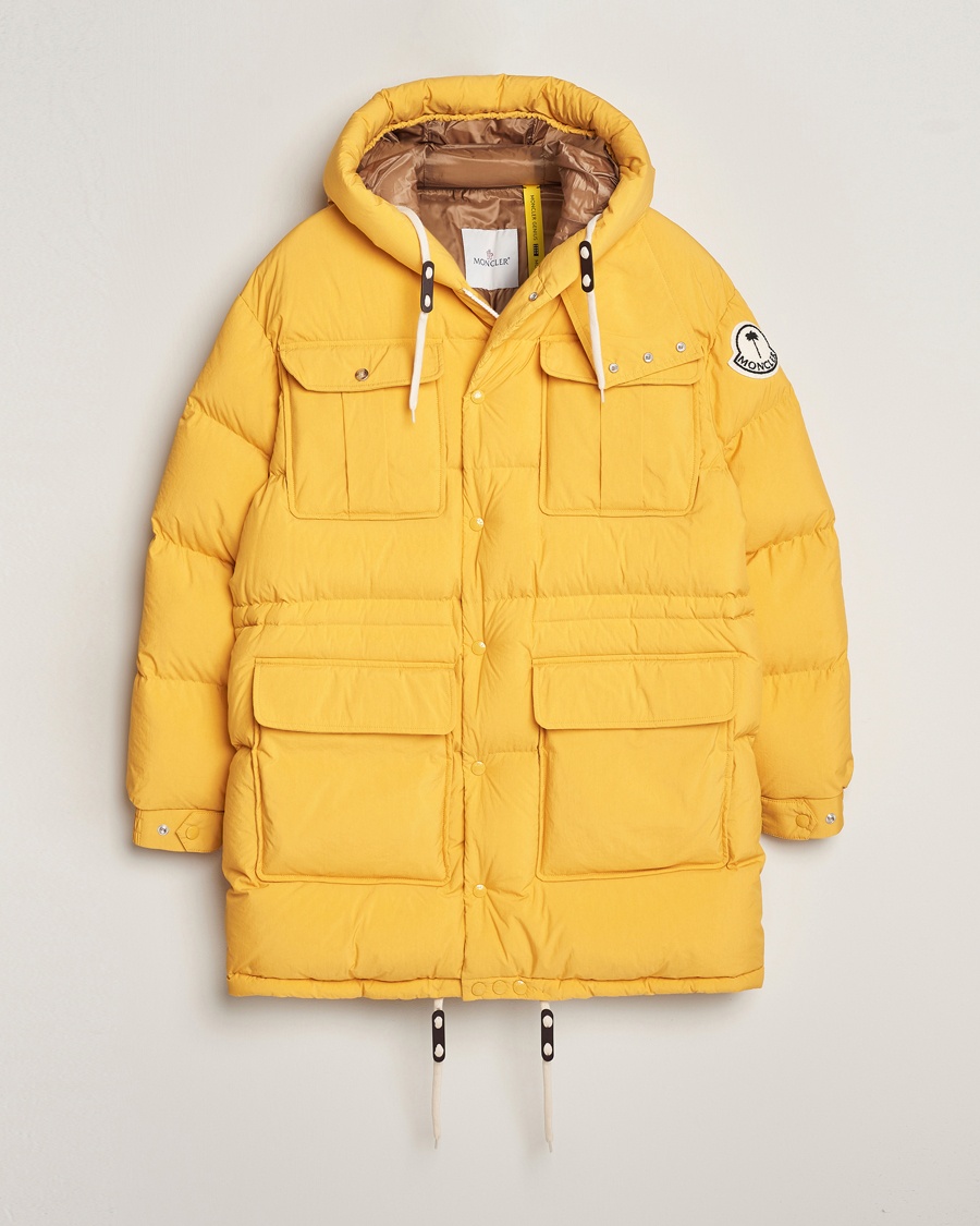 Moncler Genius Pentaflake Down Parka Yellow - Gelb - Parka - Grösse: 1 - S