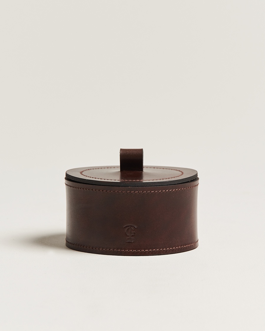 Tärnsjö Garveri Small Leather Box 002 Dark Brown – Braun