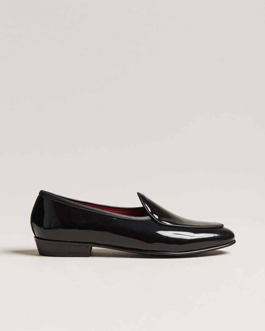 Herren | Schuhe | Baudoin & Lange | Sagan Patent Loafers Black Calf