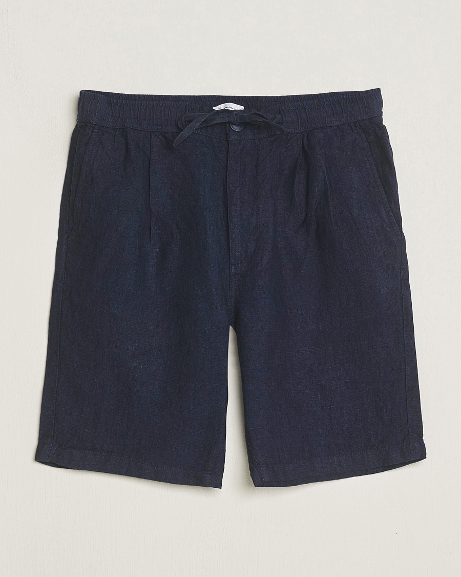  Loose Linen Shorts Total Eclipse