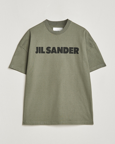 Herren | Jil Sander | Jil Sander | Printed Logo T-Shirt Thyme Green