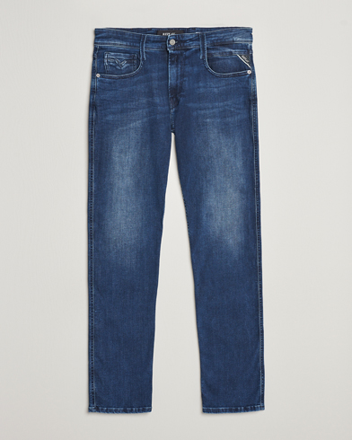 Herren |  | Replay | Anbass Powerstretch Jeans Medium Blue