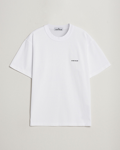 Herren |  | Stone Island | Cotton Jersey Small Logo T-Shirt White