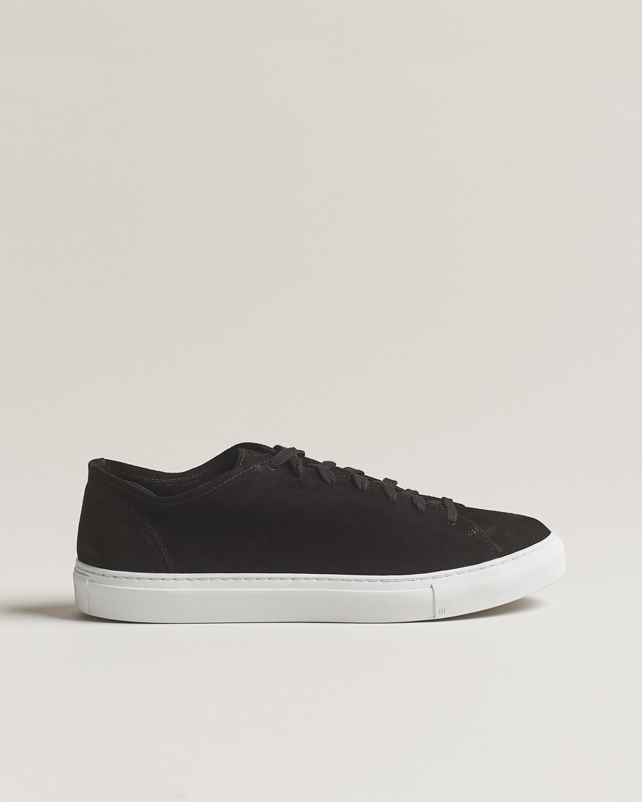 Herren | Schwarze Sneakers | Diemme | Loria Low Sneaker Black Suede