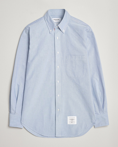 Herren |  | Thom Browne | Constrast Placket Oxford Shirt Light Blue